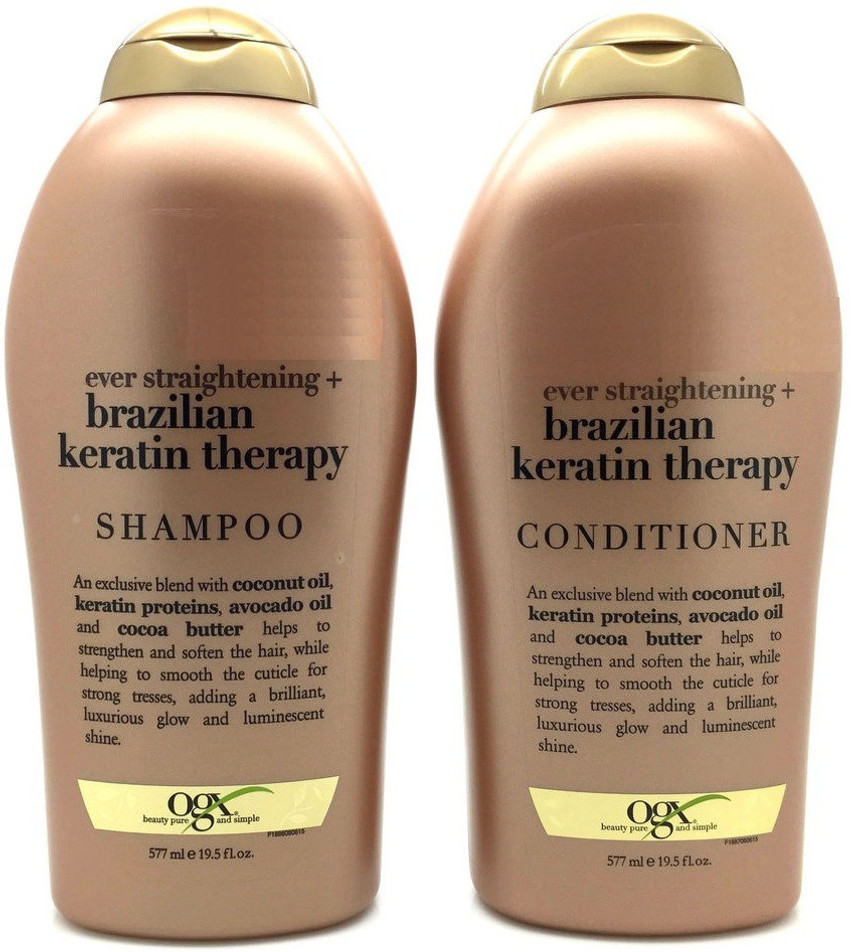 Ever straightening brazilian store keratin therapy shampoo