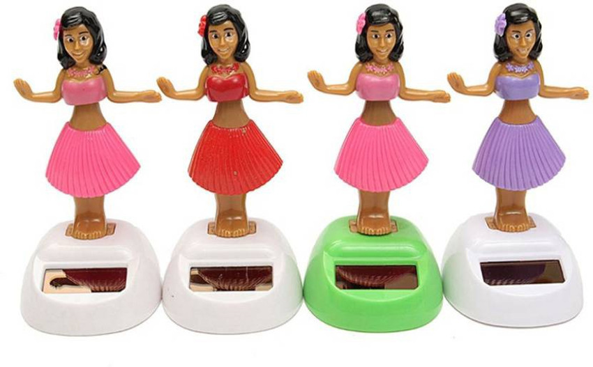 Dancing hula girl for car top