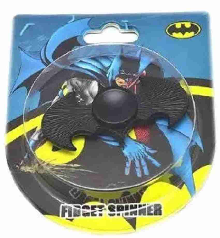 Batman Fidget Hand Spinner Fashion Gyro Focus Toy Reduce Stress - Black 