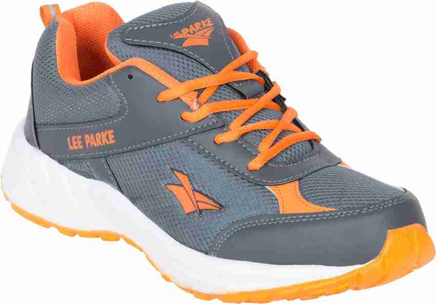 LeeParke Lee parke Sports Shoe SR 103 GREY ORANGE Running Shoes