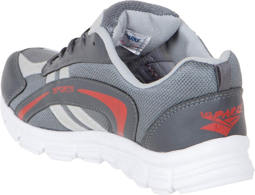 LeeParke Lee parke Sports Shoe SR 104 GREY RED Running Shoes For