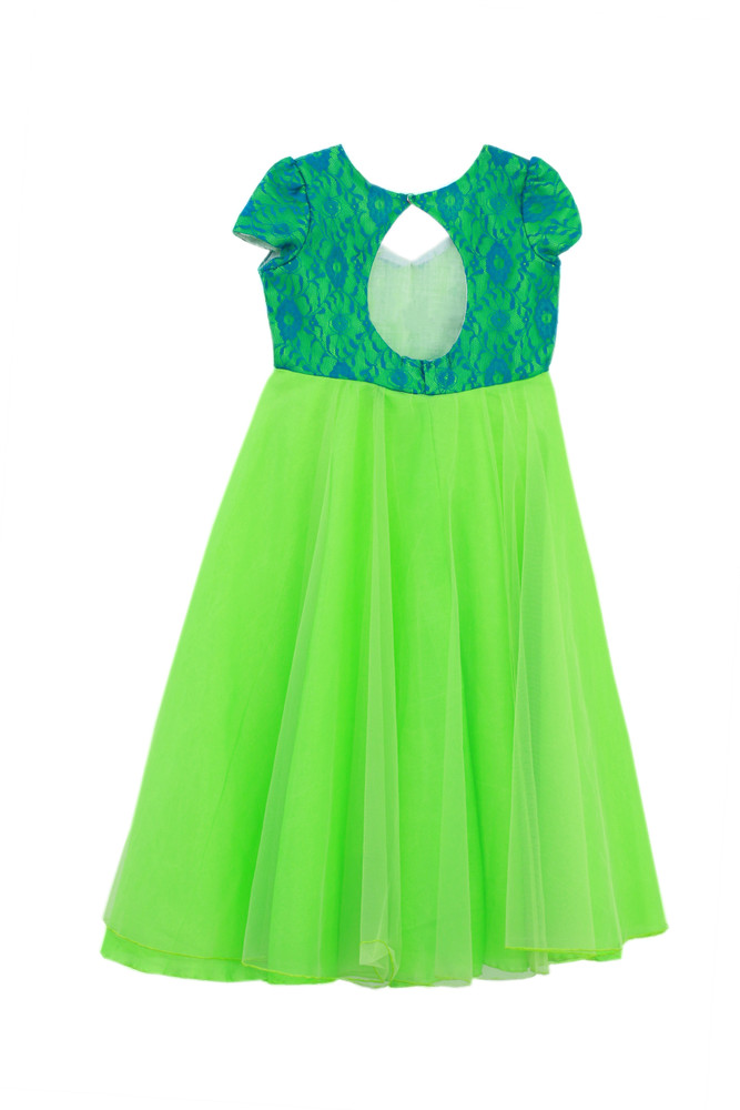 KUTTY Z WEAR Girls Maxi Full Length Party Dress Price in India