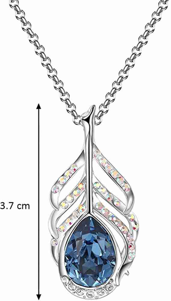 Peacock discount feather locket