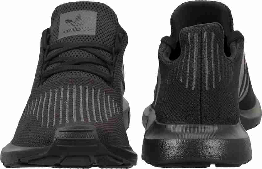Adidas swift run core & utility black shoes discount