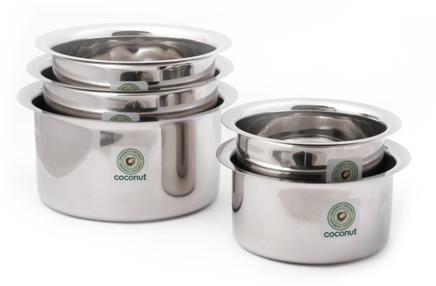 Buy Coconut Stainless Steel Milk Pot 2.5 L Online at Best Prices in India -  JioMart.