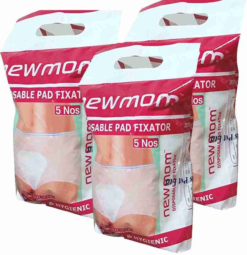Newmom Maternity Pad + Fixator (Combo Pack) Sanitary Pad, Buy Women  Hygiene products online in India