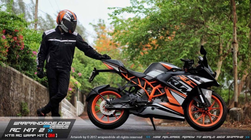 Ktm rc 200 discount wrap