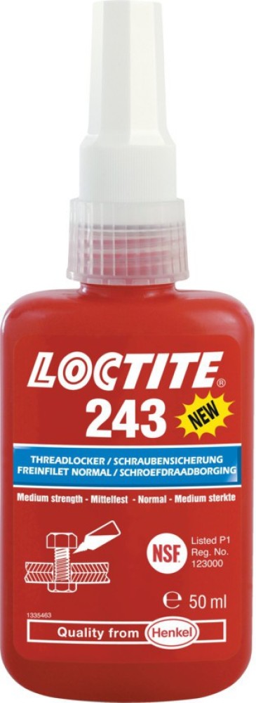 Loctite 243 Threadlocker medium strength blue 5 ml - online purchase