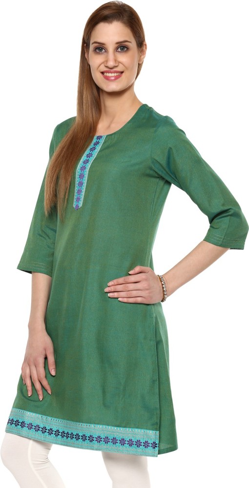 Rangmanch by Pantaloons Women Embroidered A-line Kurta - Buy Rangmanch by  Pantaloons Women Embroidered A-line Kurta Online at Best Prices in India