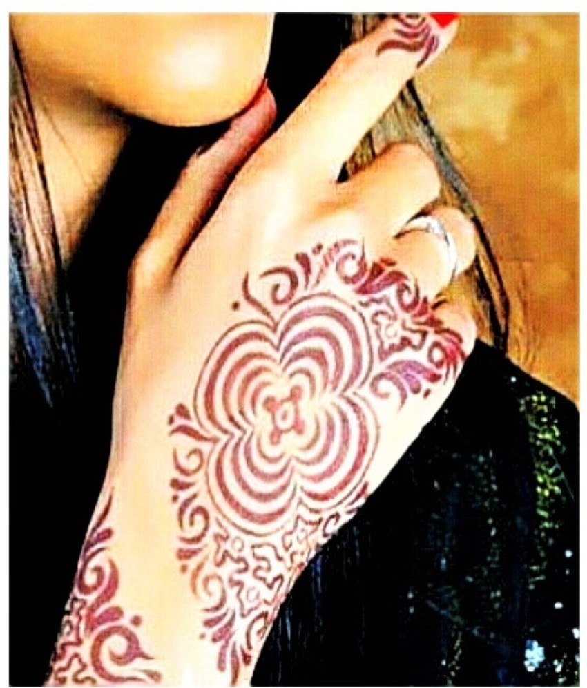 40 Sheets Self-adhesive Henna Tattoo Kit Stencils Set Mehndi