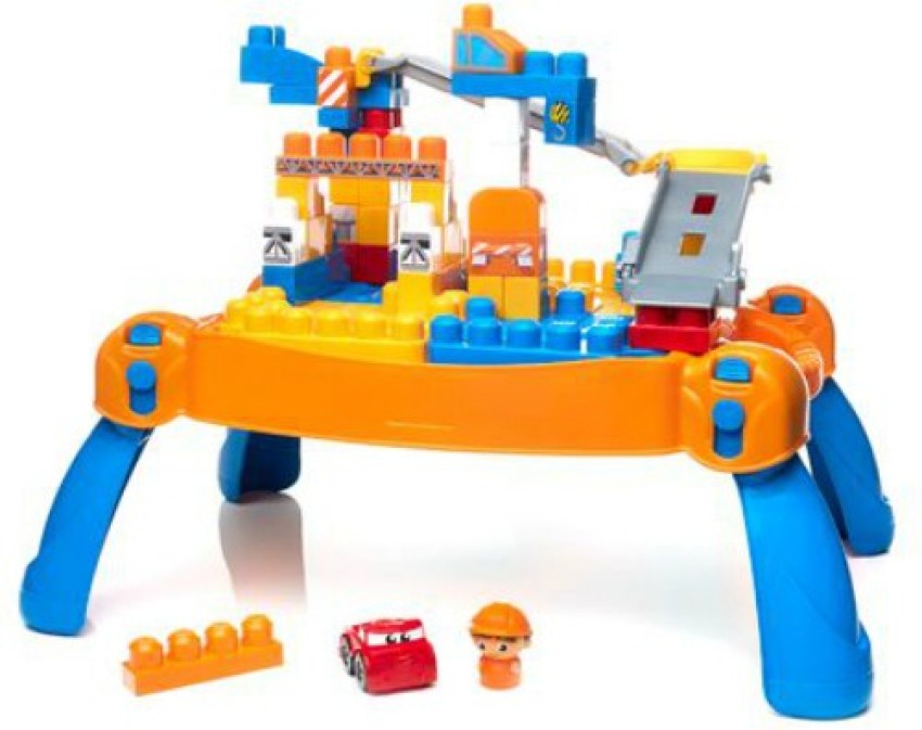 Mega bloks sales construction table