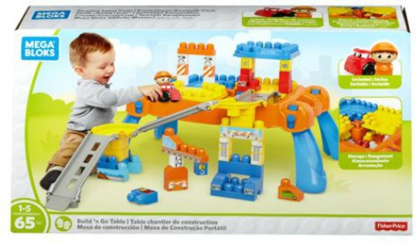 Mega bloks build hot sale n go table