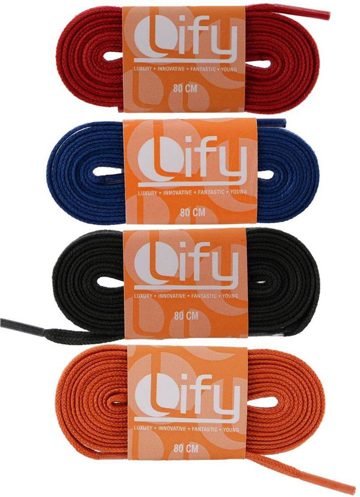 Lify Formal Flat Waxed Cotton Shoe Lace Price in India Buy Lify