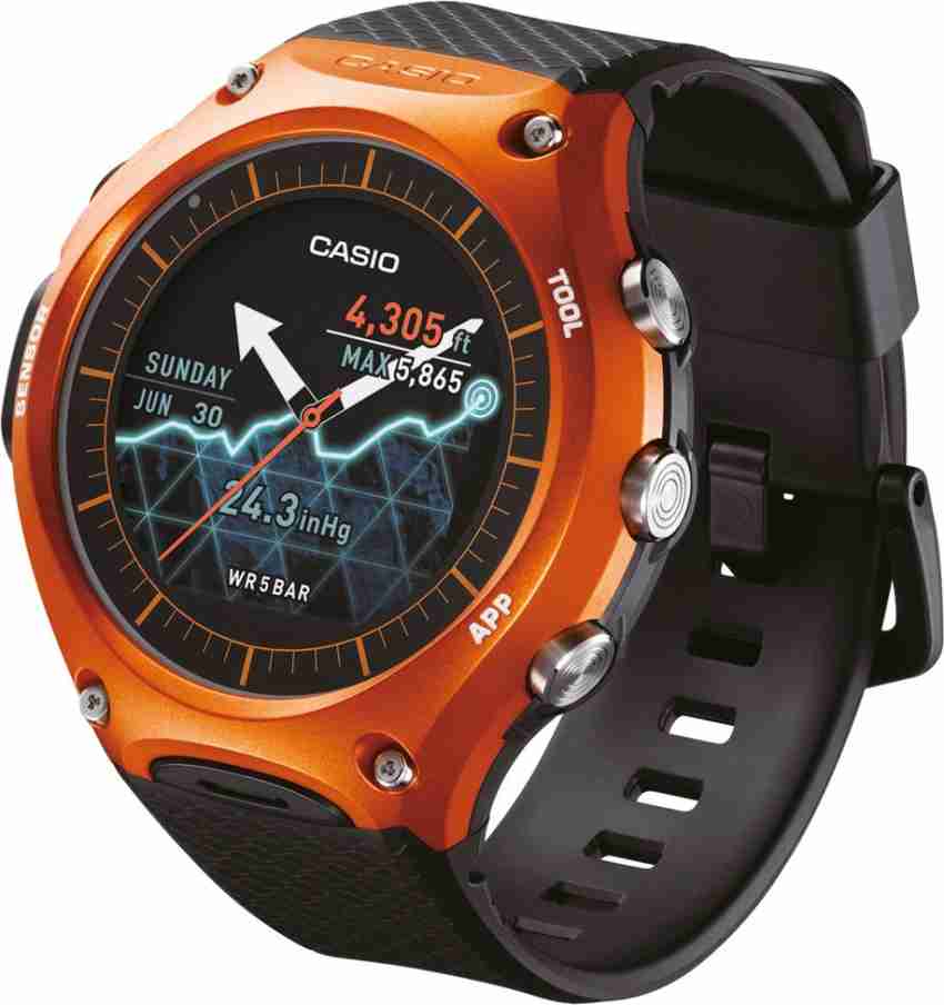 CASIO Smart Outdoor Orange Smartwatch Price in India Buy CASIO