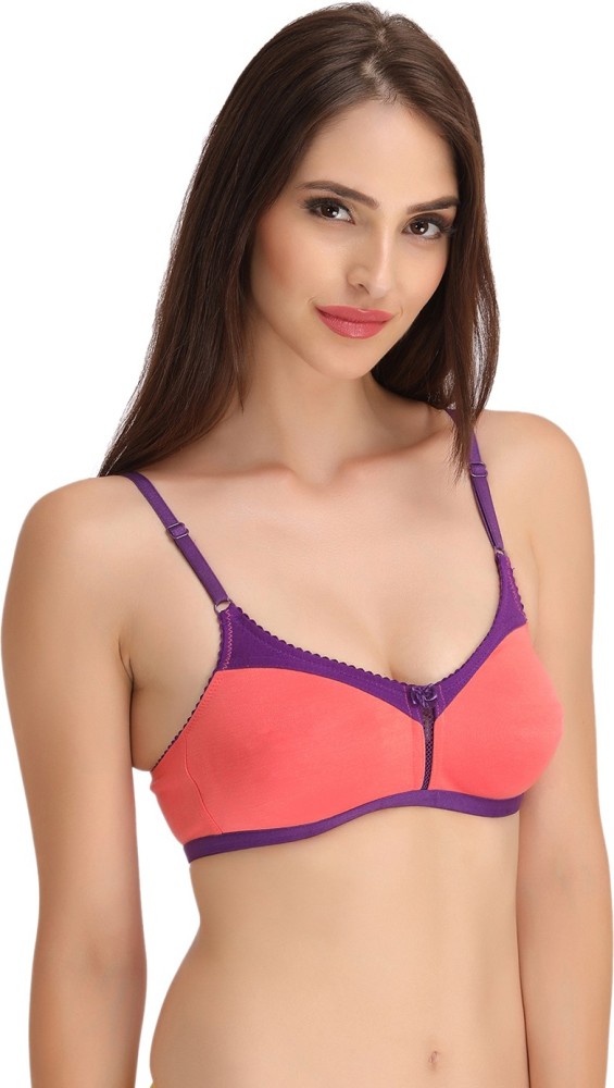 Clovia Red Solid Minimizer Bra