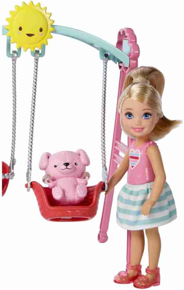 Barbie chelsea best sale swing set