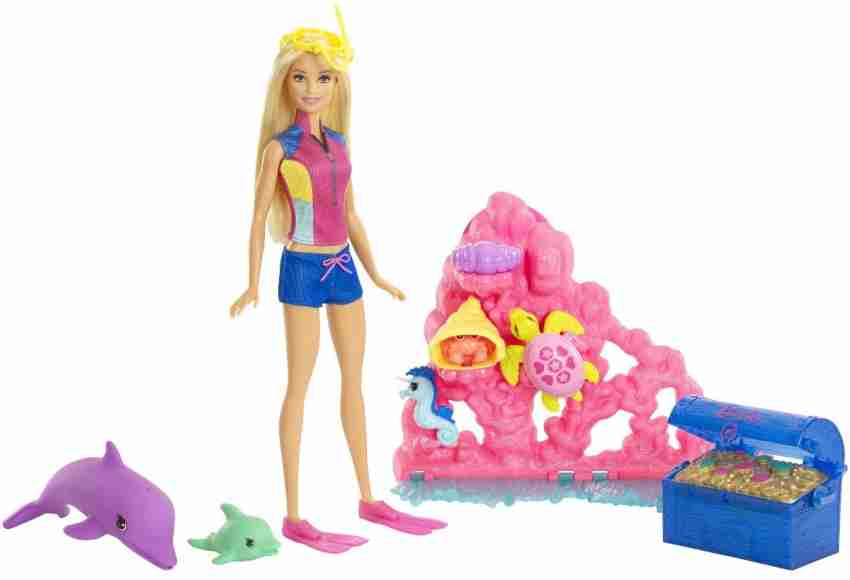 Barbie dolphin 2024 magic mermaid doll