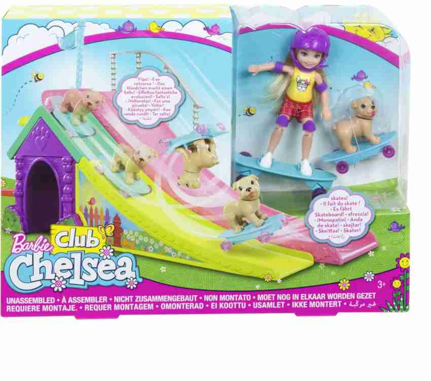 Barbie chelsea skate 2025 park