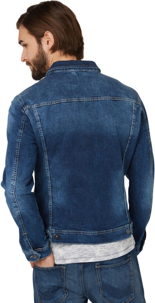 Tom Tailor Full Denim Sleeve Jacket Solid Online Best India Casual Jacket Prices Solid Sleeve - at Men in Men Buy Casual Full Tailor Denim Tom