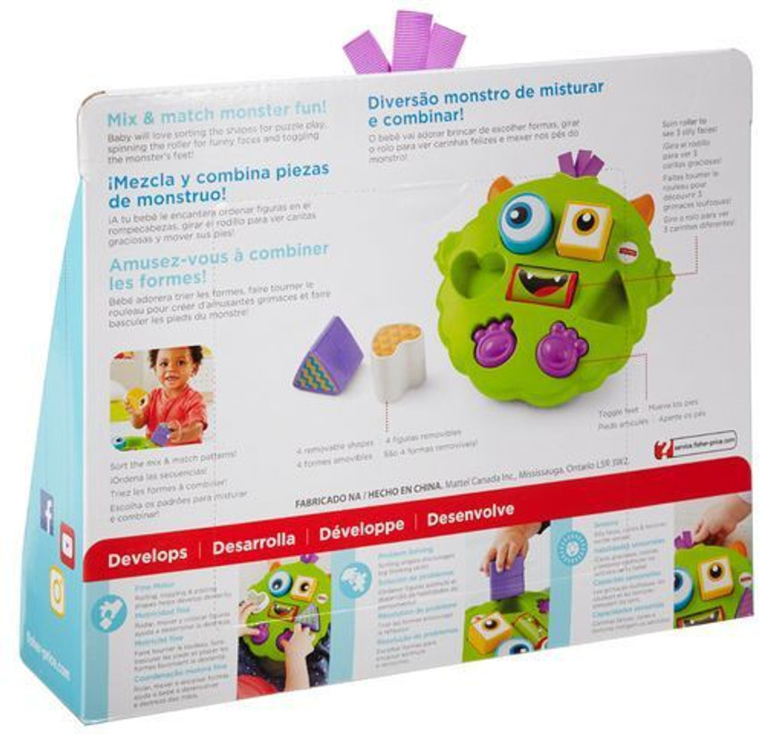 Fisher price sale monster puzzle