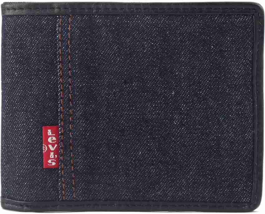 LEVI S Men Blue Denim Wallet