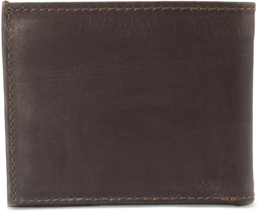 LV Men & Women Brown Genuine Leather Wallet Monogram BROWN - Price in India