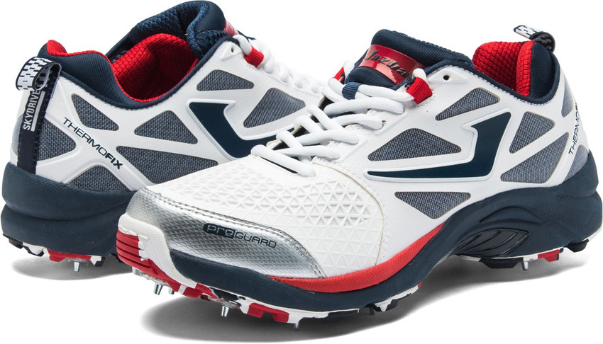 JAZBA Skydrive 117 Cricket Shoes For Men Buy Navy Red Color JAZBA Skydrive 117 Cricket Shoes For Men Online at Best Price Shop Online for Footwears in India Flipkart