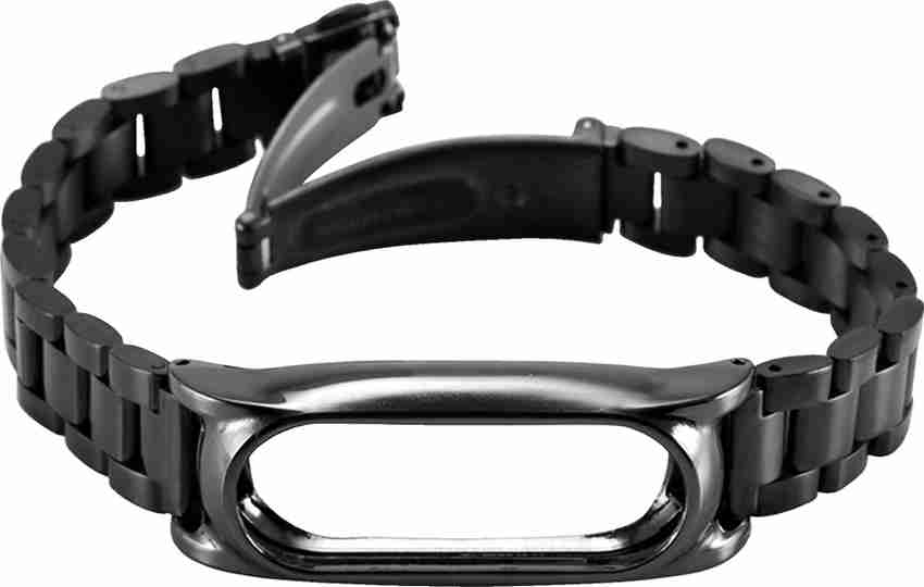 SHOPIZONE Replacement Black stainless steel Metal Chain Band strap for MiBand2 Smart Watch Strap Price in India Buy SHOPIZONE Replacement Black stainless steel Metal Chain Band strap for MiBand2 Smart...