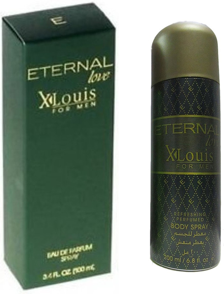Buy Eternal Love XLouis Perfume AND Body Spray For Men 100 200ML