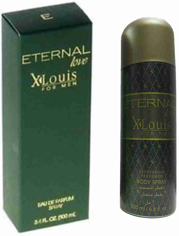 Buy Eternal Love XLouis Perfume AND Body Spray For Men(100+200ML) Eau de  Parfum - 300 ml Online In India