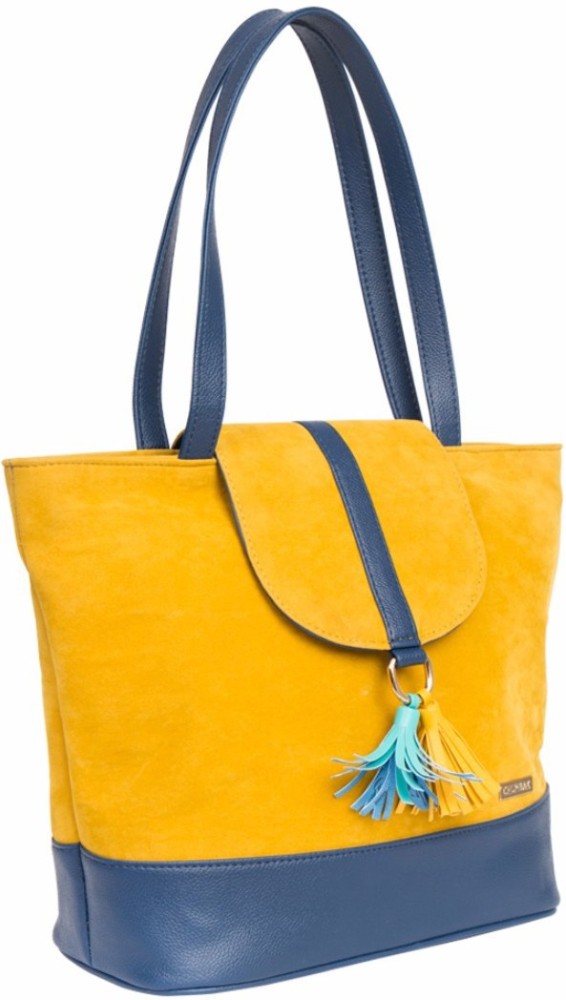 Buy Mustard Handbags for Women by CHUMBAK Online