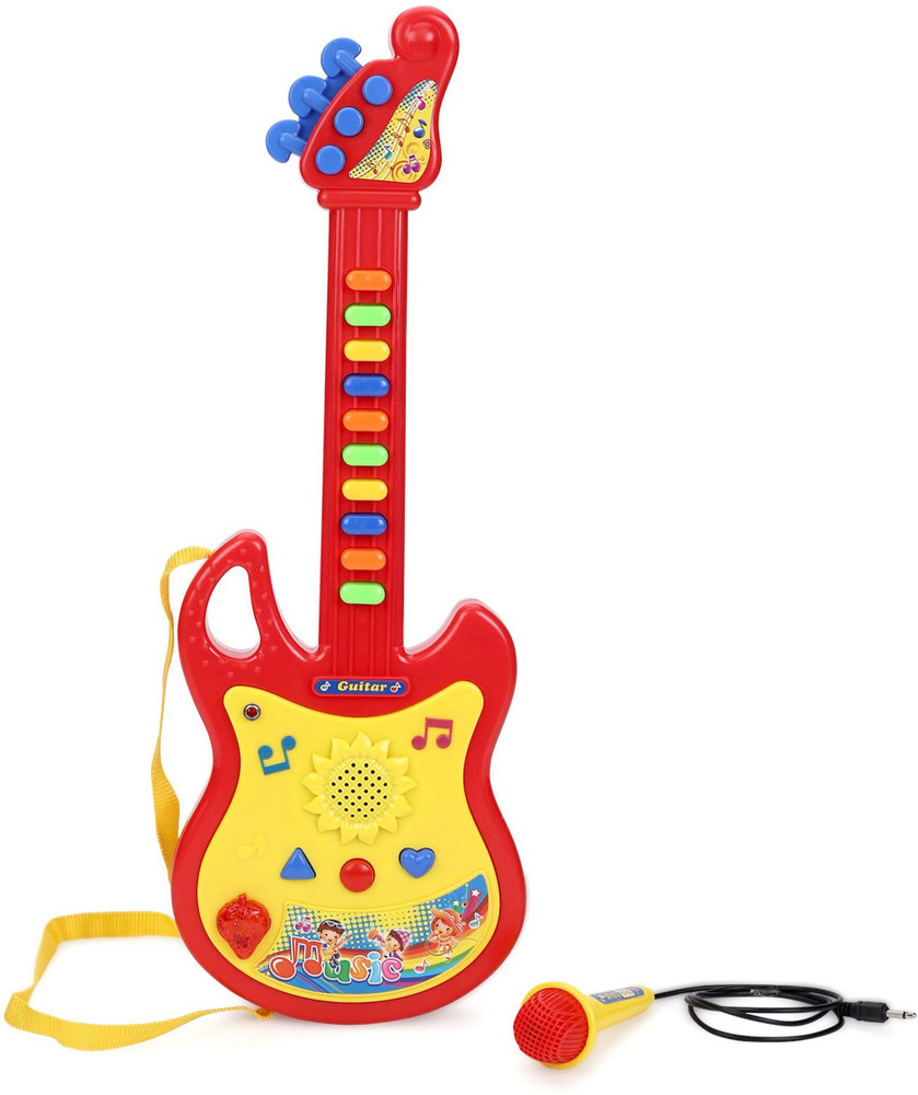 Musical mike toy top