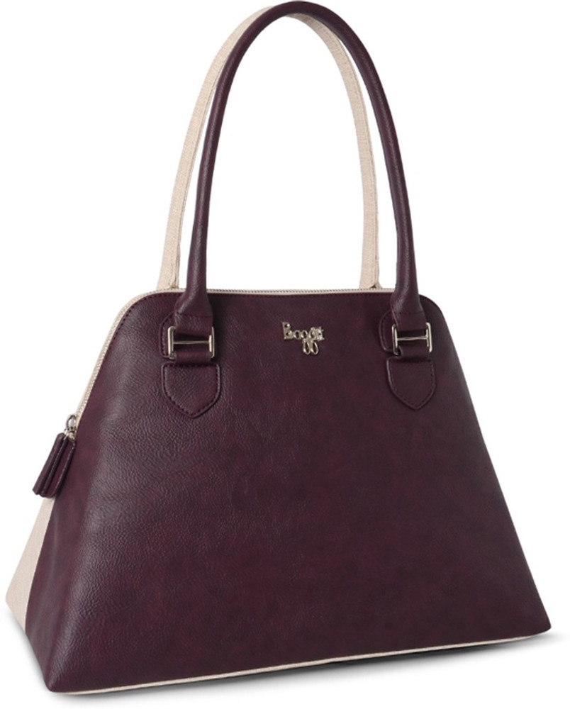 Buy Baggit Women Maroon Shoulder Bag Wine Online Best Price in