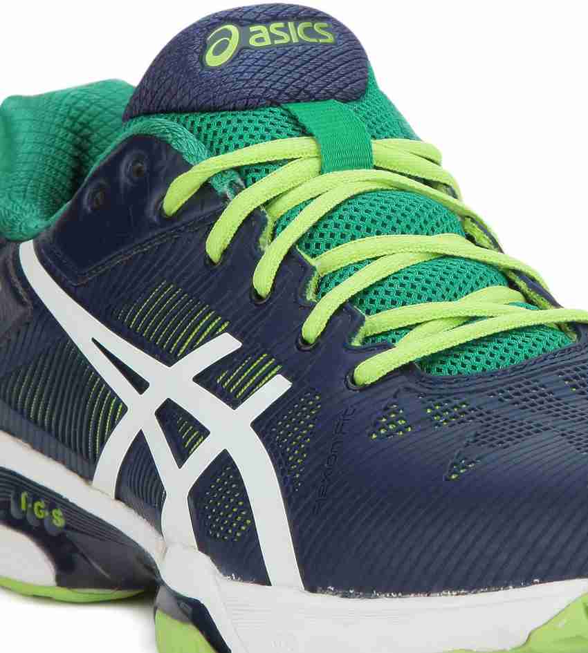 Asics GEL SOLUTION SPEED 3 Tennis Shoe For Men Buy INDIGO BLUE LIME Color Asics GEL SOLUTION SPEED 3 Tennis Shoe For Men Online at Best Price Shop Online for Footwears in India