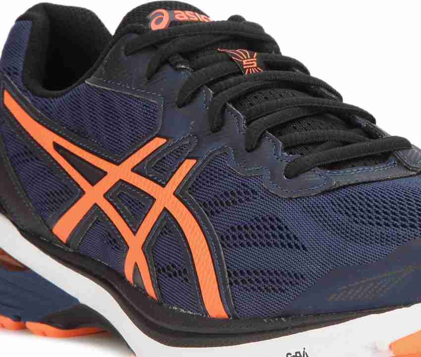 Asics GT 1000 5 Running Shoe For Men Buy INDIGO BLUE HOT ORANGE