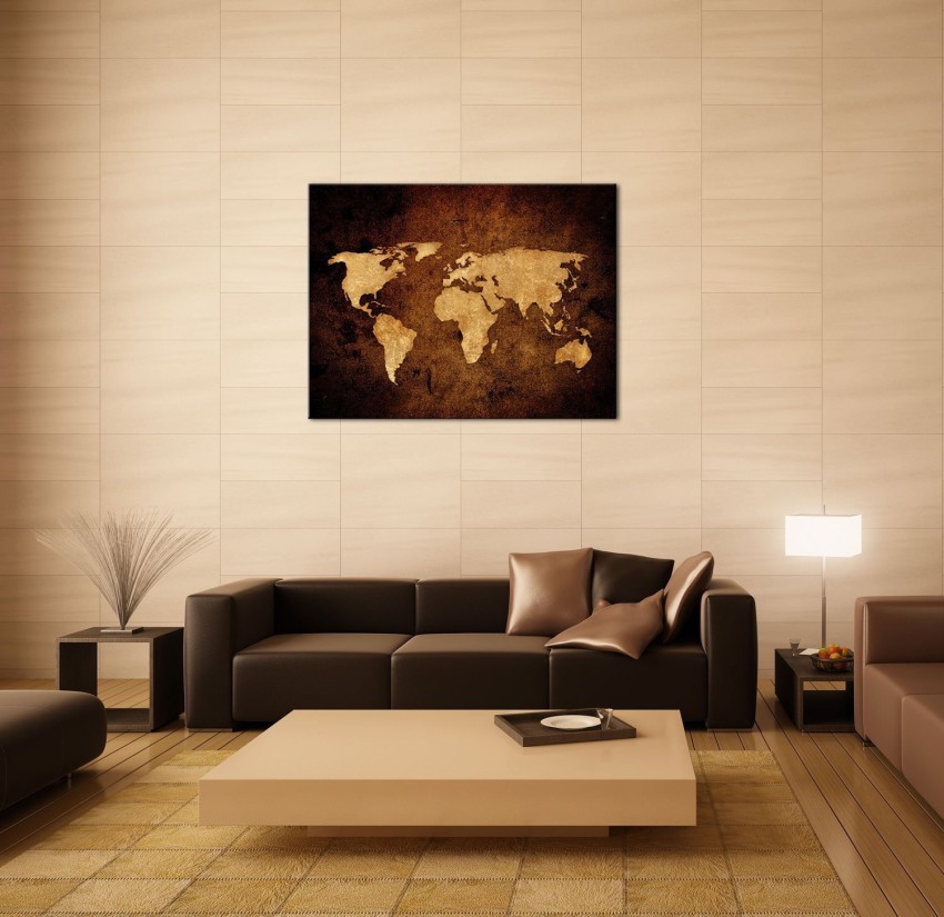 Decorative Wood Frame for 10x10 Custom Canvas Print freeshipping -  Conquest Maps LLC