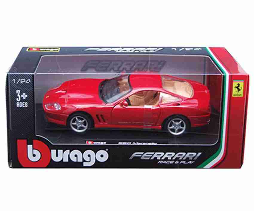 Bburago 1:24 Scale Ferrari Race And Play 550 Maranello Diecast