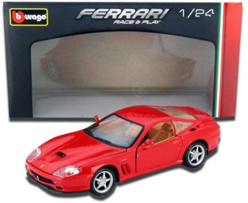 Bburago 1:24 Scale Ferrari Race and Play 550 Maranello Die-Cast