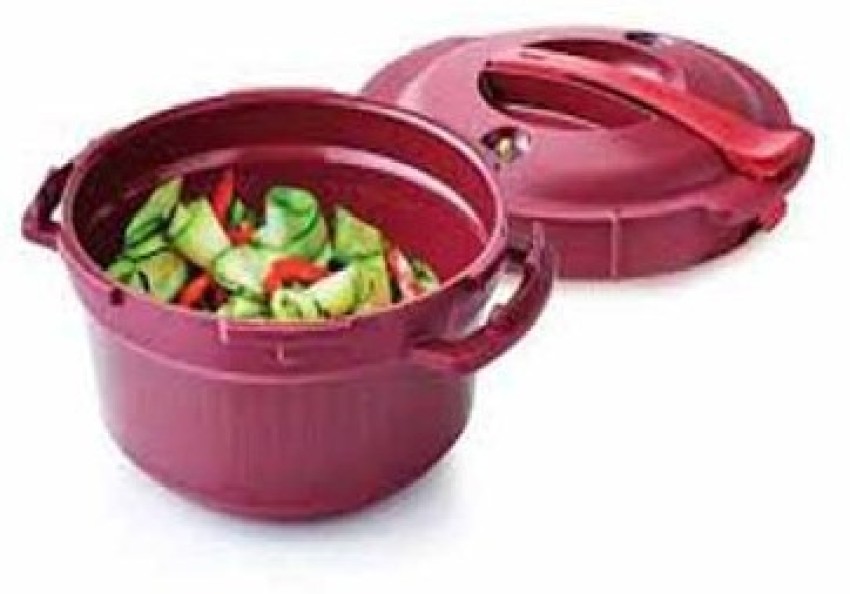 TUPPERWARE Micro Oven Pressure Cooker Non-Stick Coated Cookware Set Price  in India - Buy TUPPERWARE Micro Oven Pressure Cooker Non-Stick Coated  Cookware Set online at