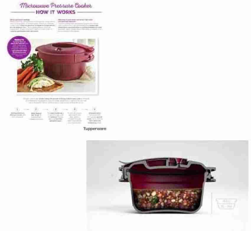 Tupperware pressure best sale cooker recipe book