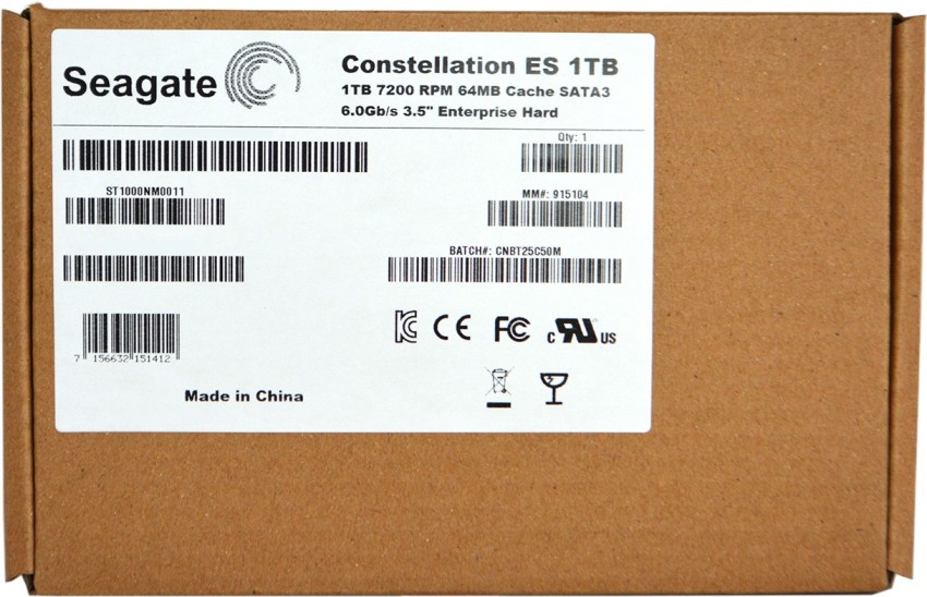 Seagate Constellation ES 1 TB Servers Internal Hard Disk Drive