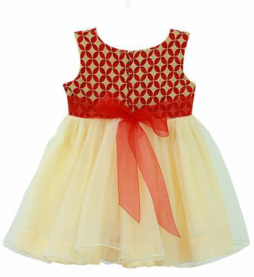 AMAS KUTTY Z WEAR Girls Midi Knee Length Party Dress Price in