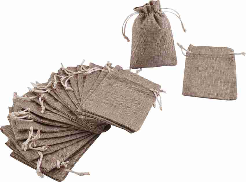 Jute bag pouch top