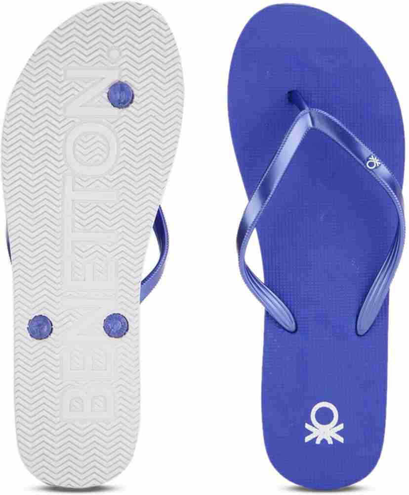 United Colors of Benetton Women UCB flip flops Slippers Buy Royal Color United Colors of Benetton Women UCB flip flops Slippers Online at Best Price Shop Online for Footwears in