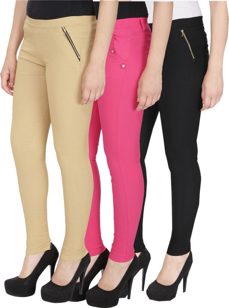Buy Rzlecort Women'S Multicoloured Leggings at