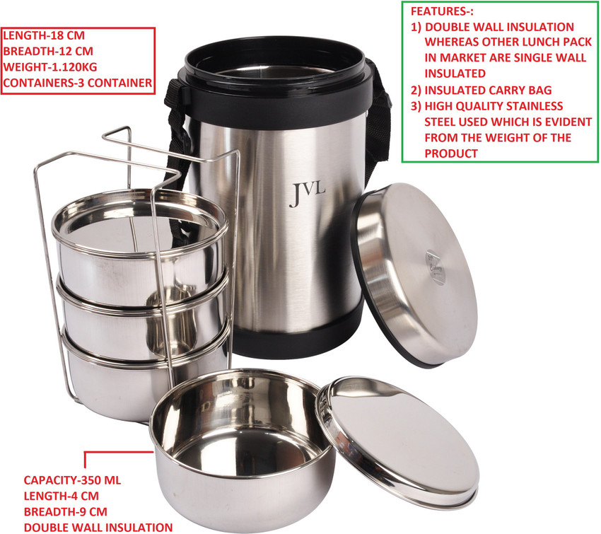Jvl hot tiffin carrier store