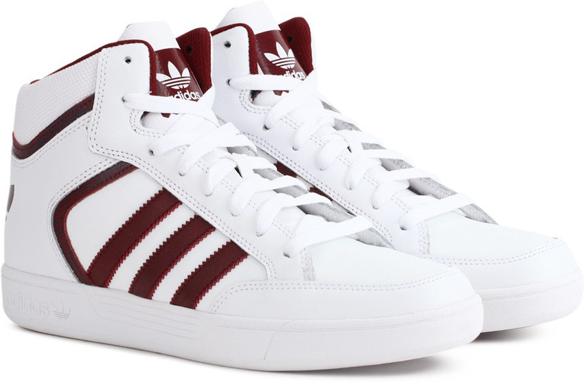 ADIDAS ORIGINALS VARIAL MID Sneakers For Men Buy FTWWHT CBURGU FTWWHT Color ADIDAS ORIGINALS VARIAL MID Sneakers For Men Online at Best Price Shop Online for Footwears in India Flipkart
