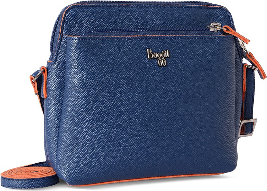 Sling shop bag blue