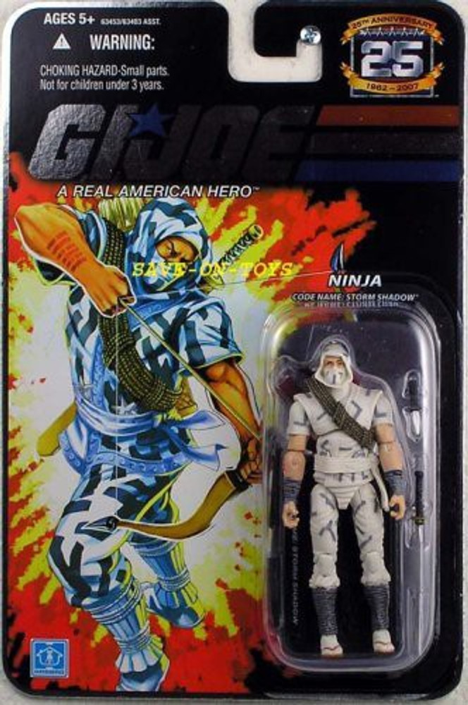 G.I. Joe 25th Anniversary Storm Shadow Action Figure 25th