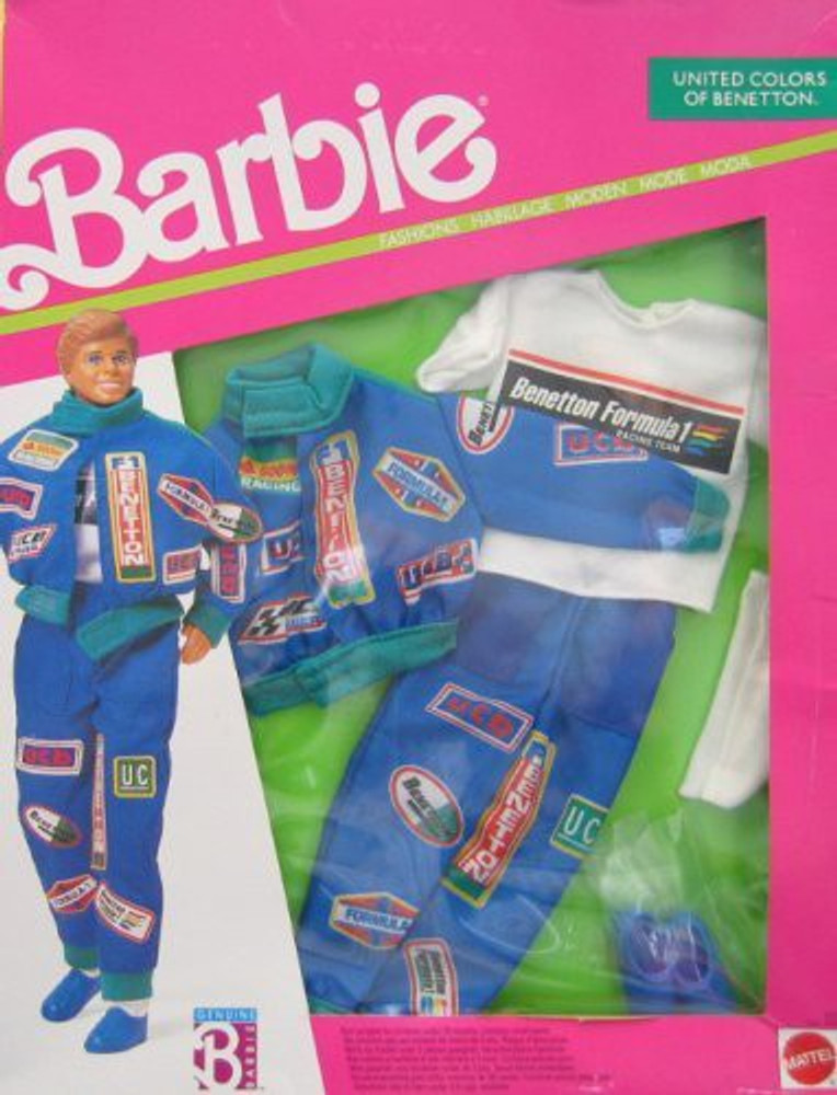 Barbie race car driver outlet